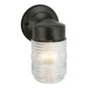 Design House Jelly Jar Beige Incandescent Outdoor Wall Fixture -Westing Halo Shop 0c5f8182 31a7 43f8 8dee fbbb7bc605f0
