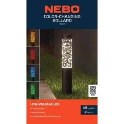 NEBO Low Voltage 2 W LED Bollard Light 1 Pk -Westing Halo Shop 113356d6 9708 4fbc 8bda 821de233d1fb