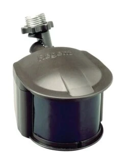 All-Pro Motion-Sensing 180 Deg Fluorescent Bronze Outdoor Floodlight Hardwired