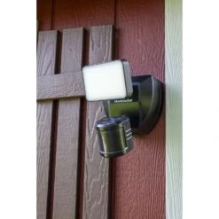 Heath Zenith Motion-Sensing Battery Powered LED Black Security Light -Westing Halo Shop 20fabaaa 49dc 45c5 9aa9 477b09939aa3