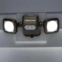 Mr. Beams High Performance Motion-Sensing Battery Powered LED Dark Brown Spotlight -Westing Halo Shop 28f3ef20 8564 4944 a542 4d8d167095d9