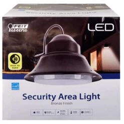Feit LED Dusk To Dawn Hardwired LED Bronze Security Light