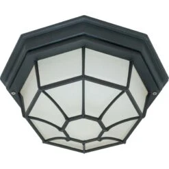 Nuvo Textured Black Switch Incandescent Light Fixture