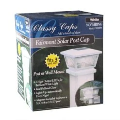 Classy Caps Solar Powered LED Post Cap Light 2 Pk -Westing Halo Shop 66efa3c9 1671 4d8e 88bf 38e5d1c11c35