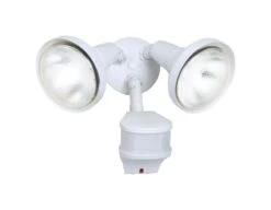 All-Pro Precision Plus Doppler Radar Motion-Sensing 270 Deg Incandescent White Outdoor Floodlight Ha