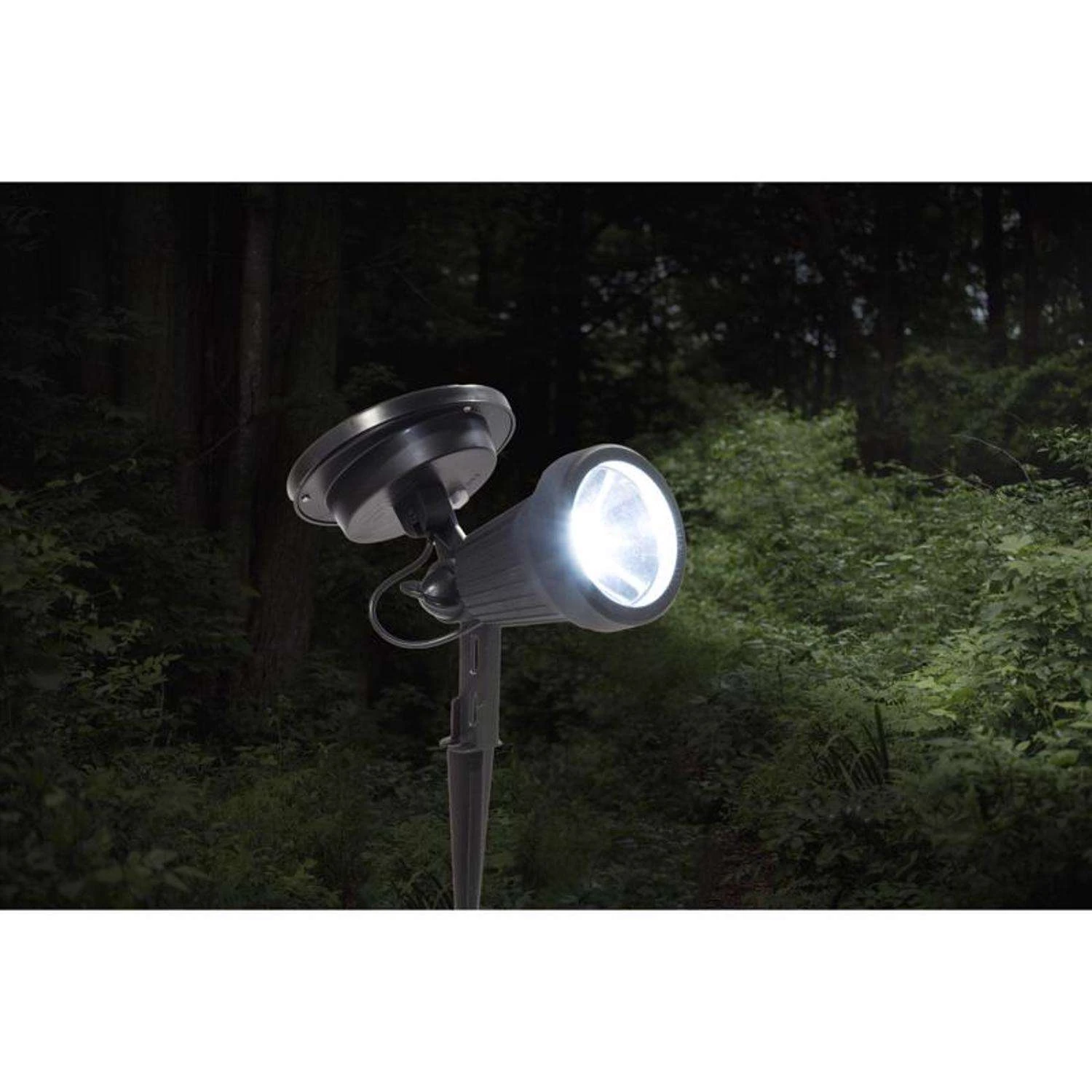 Classy Caps Solar Powered LED Spotlight 2 Pk 7 Classy Caps Solar Powered LED Spotlight 2 Pk - Image 5