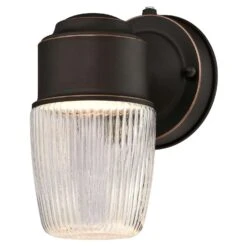 Westinghouse Oil Rubbed Bronze Clear Dusk To Dawn LED Lantern Fixture