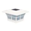 Classy Caps White Solar Powered 0.45 W LED Post Cap Light 2 Pk 2 Classy Caps White Solar Powered 0.45 W LED Post Cap Light 2 Pk -Westing Halo Shop a26a06bb b6d5 4984 81de dd50cb5a47a5