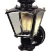 Heath Zenith Black Motion-Sensing Incandescent Wall Lantern -Westing Halo Shop ac19e6bf df13 4348 9ab7 4a24422e31ea