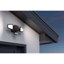 Mr. Beams Motion-Sensing Battery Powered LED Black Security Light -Westing Halo Shop afc4da79 d0ca 474b 8974 818657f6a26a