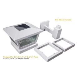 Classy Caps Solar Powered LED Post Cap Light 2 Pk -Westing Halo Shop b4c751b6 6906 48da 9222 42fbe3f39d47