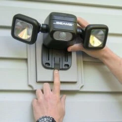 Mr. Beams High Performance Motion-Sensing Battery Powered LED Dark Brown Spotlight -Westing Halo Shop b7f703c6 47e2 48fc 956b fea8ad9ffb5e