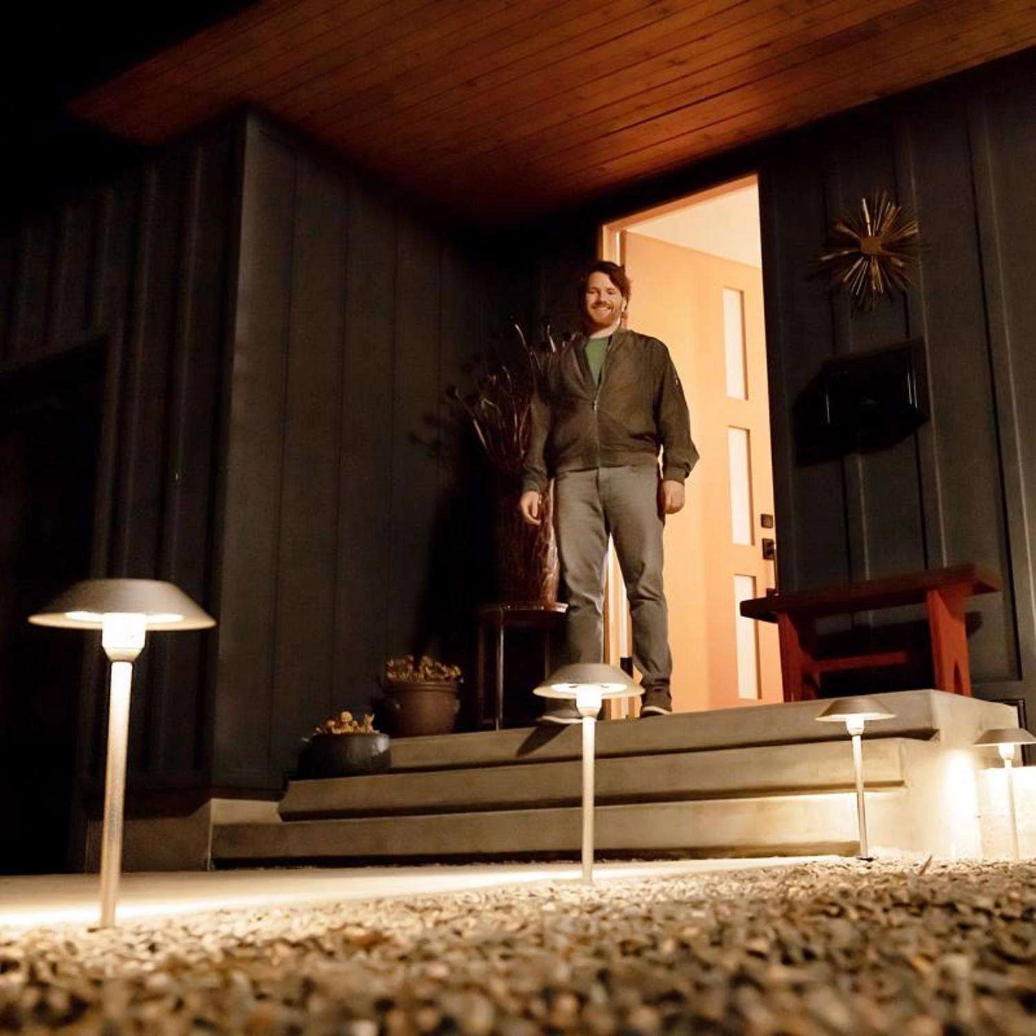 Feit OneSync Brushed Nickel Solar Powered 40 W LED Pathway Light 1 Pk 9 Feit OneSync Brushed Nickel Solar Powered 40 W LED Pathway Light 1 Pk - Image 7