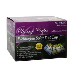 Classy Caps Wellington Multicolored Solar Powered 0.28 W LED Post Cap Light 2 Pk -Westing Halo Shop c32f1cdb 6072 4854 bd2a 57ccf7595493