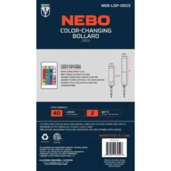 NEBO Low Voltage 2 W LED Bollard Light 1 Pk -Westing Halo Shop c52cf584 f8b7 4c67 b4f2 4116e0ecad83