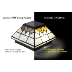 Classy Caps Wellington Multicolored Solar Powered 0.28 W LED Post Cap Light 2 Pk -Westing Halo Shop c8af82c8 f89c 4d07 a4df fa40b5d6a15f