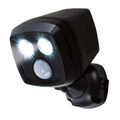Handy Brite Motion-Sensing Battery Powered LED Black Spotlight 5 Handy Brite Motion-Sensing Battery Powered LED Black Spotlight -Westing Halo Shop cd6be1aa 0853 4437 ae6a 7b7060036144