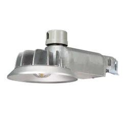 Lumark Caretaker Dusk To Dawn Hardwired LED Silver Area Light