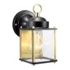 Design House Coach Polished Brass Black / Gold Incandescent Outdoor Wall Fixture 2 Design House Coach Polished Brass Black / Gold Incandescent Outdoor Wall Fixture -Westing Halo Shop e62ea8ba 4ac3 49de abb6 2f08e18565e6