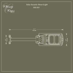 Classy Caps Motion-Sensing Solar Powered LED Black Security Light -Westing Halo Shop ed0e9e36 9af4 4af9 a870 cd7f196e6e2c